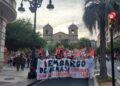 Cabecera de la manifestación por Palestina.EUROPA PRESS