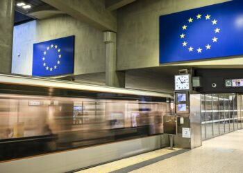 Bandera europea.Europa Press/Contacto/Wiktor Dabkowski