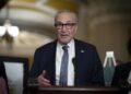 El líder de los demócratas en el Senado, Chuck Schumer.Europa Press/Contacto/Douglas Christian
