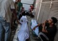 Cadáveres en un hospital de la Franja de GazaEuropa Press/Contacto/Omar Ashtawy