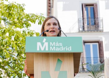 Archivo - La diputada de Más Madrid en la Asamblea de Madrid, Jimena González, durante un acto Carlos Luján - Europa Press - Archivo