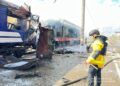 Ataque ruso contra la estación ucraniana de Shostka, a 4 de octubre de 2025GOBIERNO DE UCRANIA