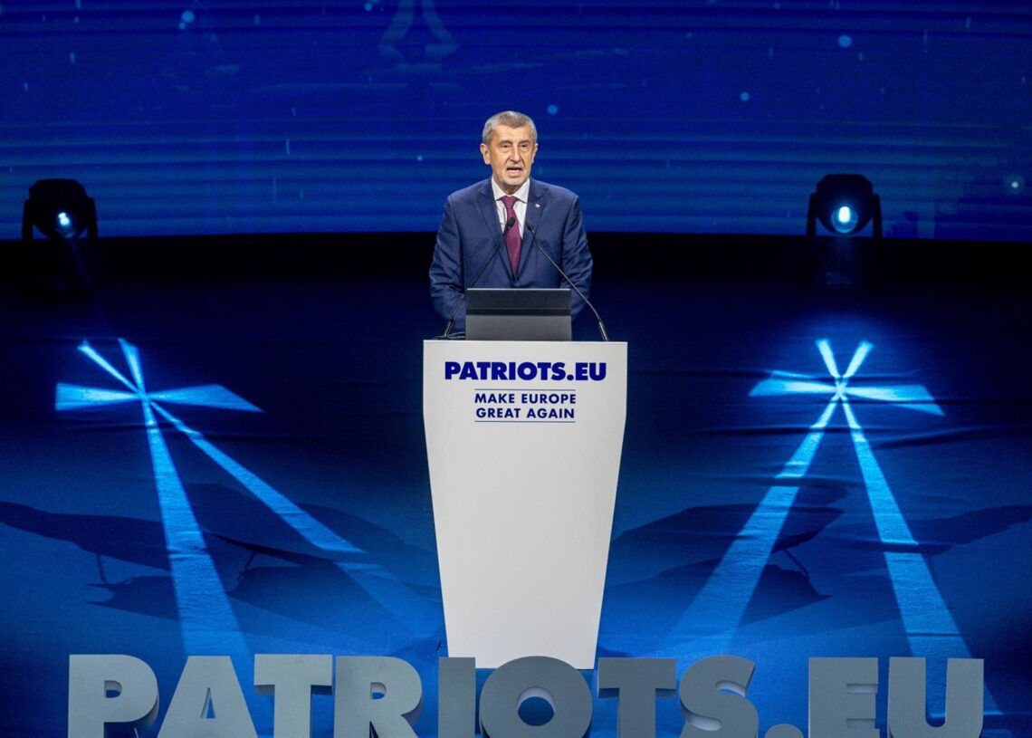 Archivo - El diputado del Parlamento de la República Checa, Andrej Babi, interviene durante la cumbre ‘Patriots’, en Hotel Marriott Auditorium, a 8 de febrero de 2025, en Madrid (España). Ricardo Rubio - Europa Press - Archivo