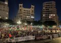 Manifestación en València para mostrar apoyo a Palestina y reclamar el embargo integral de armas a Israel.EUROPA PRESS