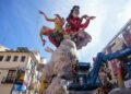 Archivo - Montaje de la falla El Pilar, a 11 de marzo de 2025, en Valencia, Comunidad Valenciana (España). Eduardo Manzana - Europa Press - Archivo
