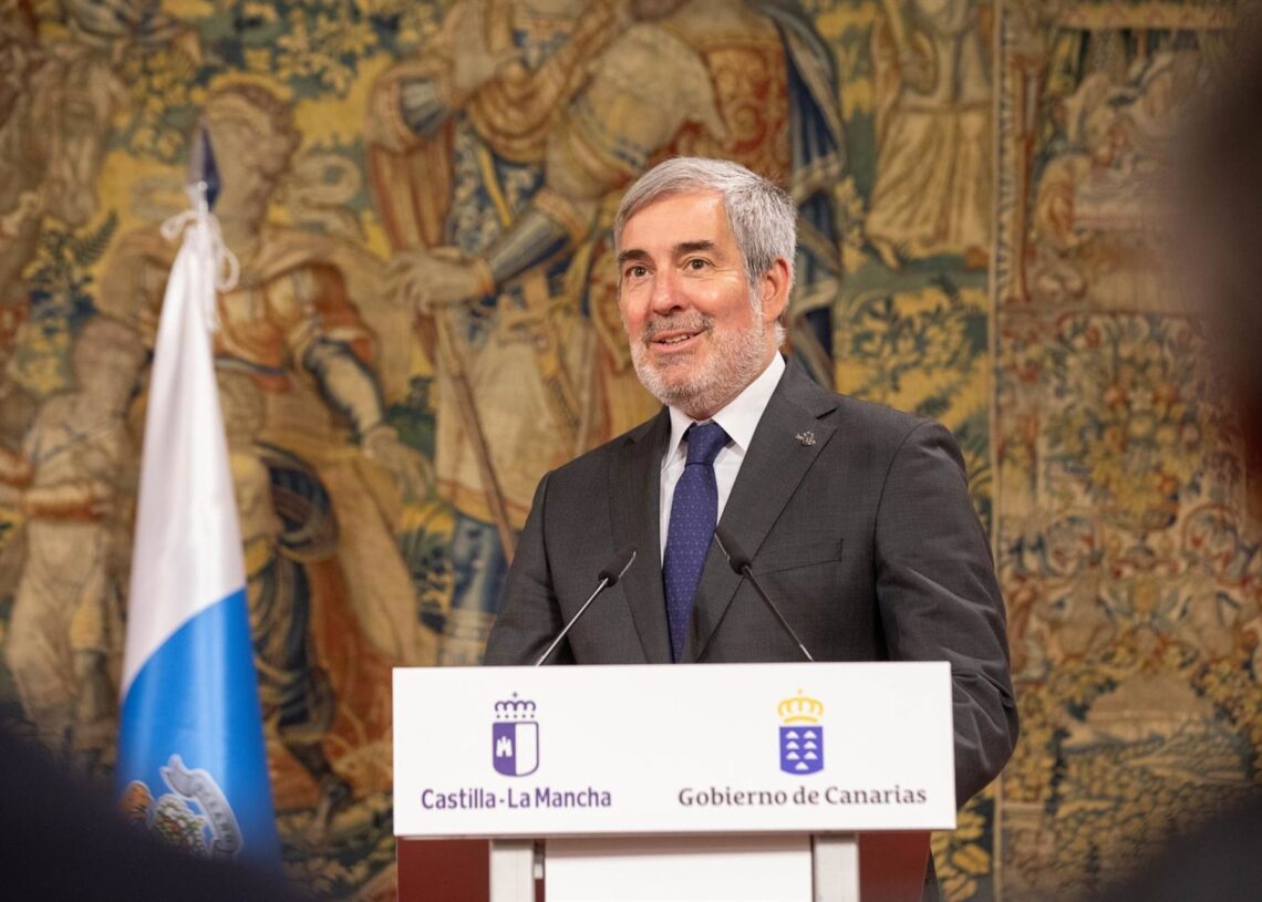 Archivo - El presidente de Canarias, Fernando ClavijoDAVID ESTEBAN GONZALEZ - Archivo