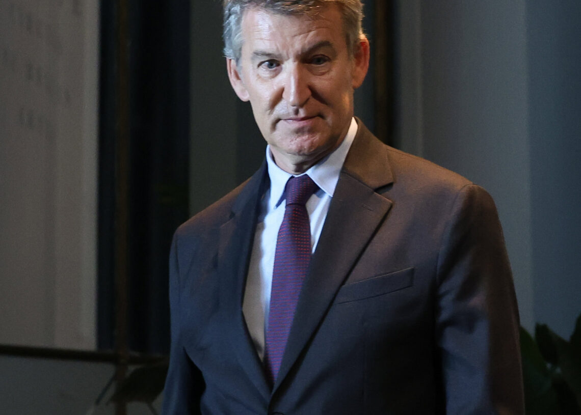 Archivo - El presidente del Partido Popular, Alberto Núñez FeijóoMarta Fernández - Europa Press - Archivo