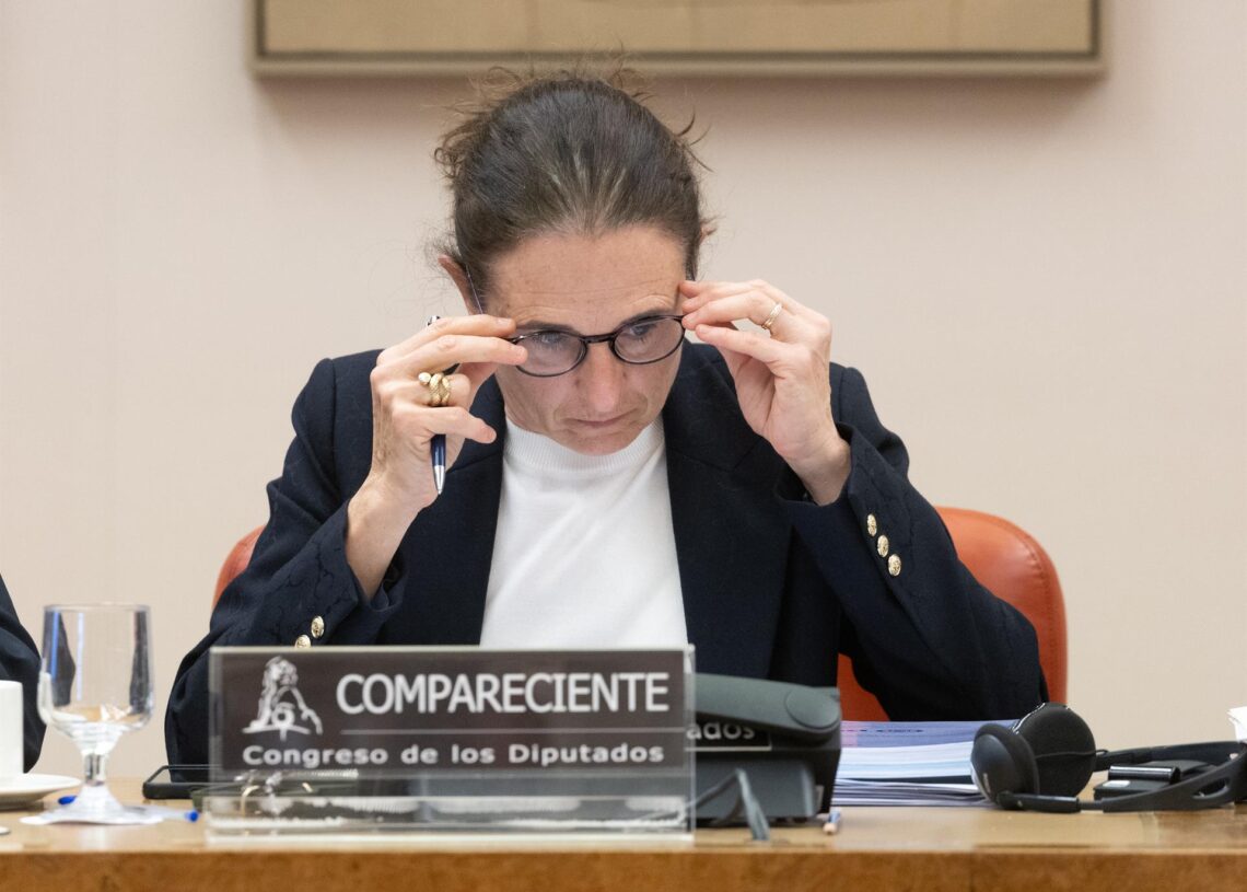 Archivo - La directora del Departamento de Seguridad Nacional del Gabinete de la Presidencia del Gobierno, Loreto Gutiérrez Hurtado, interviene durante la Comisión Mixta de Seguridad Nacional, en el Congreso de los Diputados.Eduardo Parra - Europa Press - Archivo