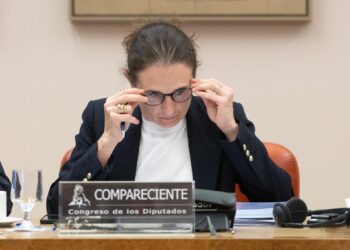 Archivo - La directora del Departamento de Seguridad Nacional del Gabinete de la Presidencia del Gobierno, Loreto Gutiérrez Hurtado, interviene durante la Comisión Mixta de Seguridad Nacional, en el Congreso de los Diputados.Eduardo Parra - Europa Press - Archivo