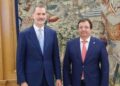 Archivo - El rey Felipe VI recibe a Guillermo Fernández Vara.CASA REAL - Archivo