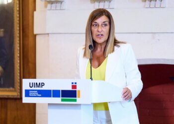 Archivo - La presidenta de Cantabria, María José Sáenz de Buruaga.-ARCHIVOJuanma Serrano - Europa Press - Archivo