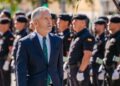 El ministro del Interior, Fernando Grande-Marlaska, en los actos de la Guardia Civil en Cuenca.EUROPA PRESS/LOLA PINEDA