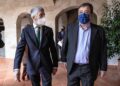 Archivo - El ministro del Interior, Fernando Grande-Marlaska (i), a su llegada a una reunión con el presidente de la Junta de Extremadura, Guillermo Fernández Vara, a 22 de noviembre de 2021, en Mérida, Badajoz, Extremadura, (España). Este encuentro es unJorge Armestar - Europa Press - Archivo