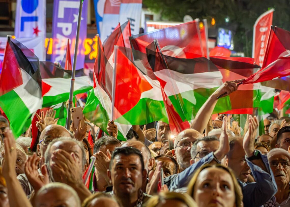 Manifestación propalestina en TurquíaEuropa Press/Contacto/Abdullah Tepeli