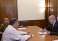 Benjamin Netanyahu en una reunión con altos cargos del aparato de seguridad de IsraelOFICINA DEL PRIMER MINISTRO DE ISRAEL