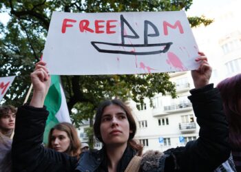 Manifestación por la liberación de los activistas de la Global Sumud Flotilla en Polonia (archivo)Europa Press/Contacto/Roman Koziel