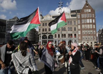 Manifestación propalestina en ÁmsterdamEuropa Press/Contacto/Paulo Amorim / Vwpics
