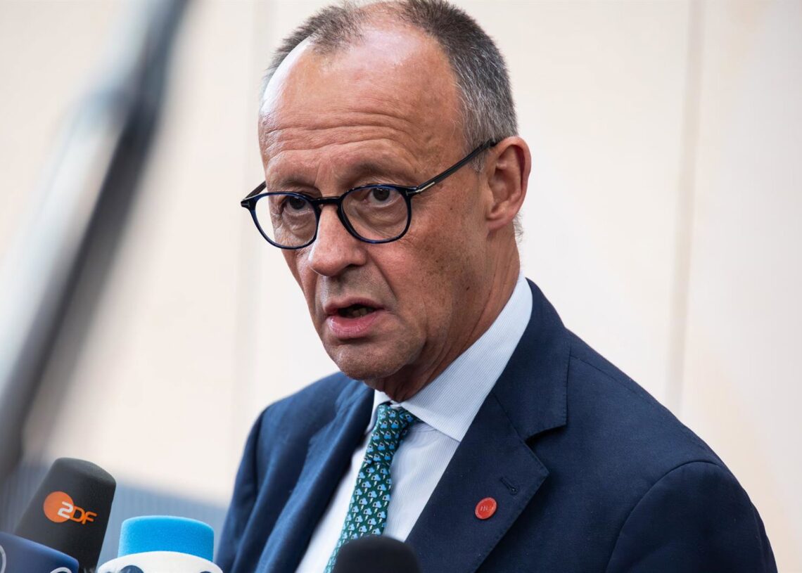 El canciller alemán, Friedrich MerzEuropa Press/Contacto/Kristian Tuxen Ladegaard Ber