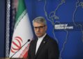 Archivo - El portavoz del Ministerio de Exteriores de Irán, Esmaeil Baqaei, durante una rueda de prensa en la capital, Teherán (archivo)Europa Press/Contacto/Shadati - Archivo