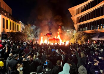 Protestas de la oposición en Tiflis, Georgia.Europa Press/Contacto/Yegikov Mikhail