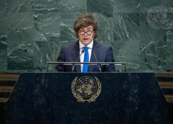 Javier Milei, presidente de Argentina.NACIONES UNIDAS