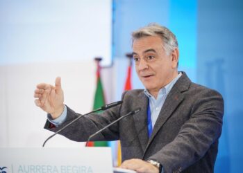 Archivo - El presidente del PP vasco, Javier de AndrésIñaki Berasaluce - Europa Press - Archivo