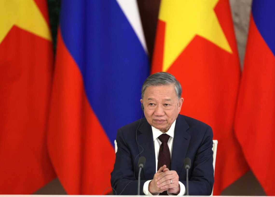 Archivo - El secretario general del Partido Comunista de Vietnam, To Lam.Europa Press/Contacto/Gavriil Grigorov/Kremlin Poo