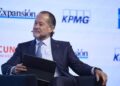 El presidente de ABANCA, Juan Carlos Escotet, interviene en el XVI Encuentro Financiero del sector bancario, organizado por 'Expansión', KPMG, American Express y Cunef Universidad, en el auditorio El Beatriz, a 6 de octubre de 2025, en Madrid (España). Jesús Hellín - Europa Press
