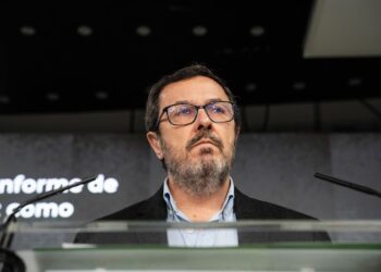 Archivo - El portavoz nacional de VOX y presidente de VOX Madrid, José Antonio Fúster, ofrece una rueda de prensa, en la sede nacional de VOX, a 13 de octubre de 2024, en Madrid (España).Matias Chiofalo - Europa Press - Archivo