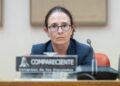 La directora del Departamento de Seguridad Nacional del Gabinete de la Presidencia del Gobierno, Loreto Gutiérrez Hurtado, comparece en la Comisión Mixta de Seguridad Nacional, en el Congreso, a 6 de octubre de 2025, en Madrid (España).Eduardo Parra - Europa Press