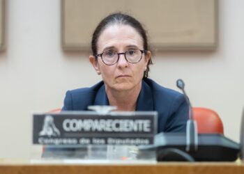 La directora del Departamento de Seguridad Nacional del Gabinete de la Presidencia del Gobierno, Loreto Gutiérrez Hurtado, comparece en la Comisión Mixta de Seguridad Nacional, en el Congreso, a 6 de octubre de 2025, en Madrid (España).Eduardo Parra - Europa Press