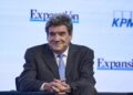 El Gobernador del Banco de España, José Luis Escribá, interviene en el XVI Encuentro Financiero del sector bancario, organizado por 'Expansión', KPMG, American Express y Cunef Universidad, en el auditorio El Beatriz, a 6 de octubre de 2025, en Madrid (EspJesús Hellín - Europa Press