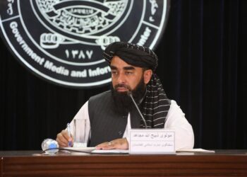 Archivo - Zabihulá Muyahid, portavoz de los talibán.Europa Press/Contacto/Saifurahman Safi - Archivo