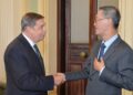 El ministro de Agricultura, Pesca y Alimentación, Luis Planas,y el embajador de la República Popular China, Yao Jing.MINISTERIO DE AGRICULTURA, PESCA Y ALIMENTACIÓN