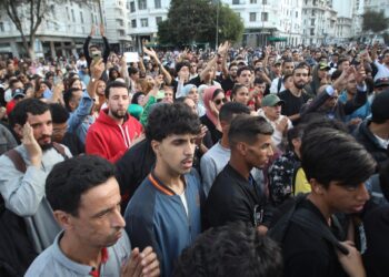 Manifestación por los servicios públicos y contra la corrupción en Casablanca (archivo)Huo Jing / Xinhua News / ContactoPhoto