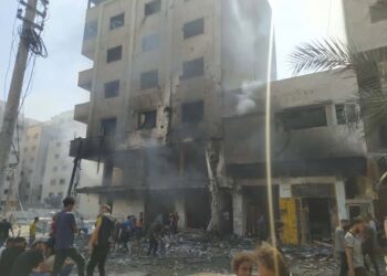Bombardeo israelí en GazaEuropa Press/Contacto/Hashem Zimmo