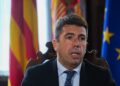 Archivo - El presidente de la Generalitat Valenciana, Carlos Mazón, durante la celebración de un pleno del ConsellJorge Gil - Europa Press - Archivo