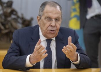 Archivo - El ministro de Exteriores ruso, Sergei Lavrov, en una imagen de archivo.Tasr/TASR/dpa - Archivo