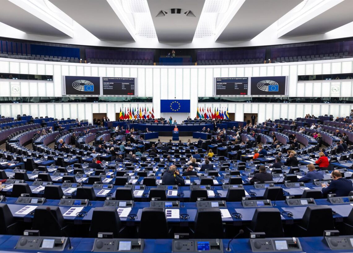 Archivo - Pleno en el Parlamento Europeo en Estrasburgo.Philipp von Ditfurth/dpa - Archivo
