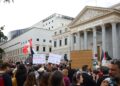 Archivo - Imagen de archivo de una concentración propalestina frente al Congreso de los Diputados, en mayo de 2025,Jesús Hellín - Europa Press - Archivo