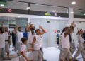 Llegada de activistas de la Global Sumud Flotilla en el Aeropuerto Josep Tarradellas Barcelona-El PratLORENA SOPENA / Europa Press