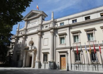 Archivo - Fachada exterior del Palacio del Senado en Madrid.Marta Fernández - Europa Press - Archivo