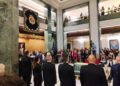 El Congreso rinde homenaje a la Policía Nacional y a trabajadores públicos por su labor de "servicio y convivencia"EUROPA PRESS