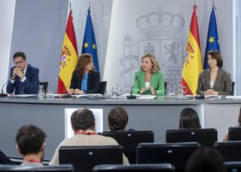 Rueda de prensa tras la reunión del Consejo de Ministros, en el Palacio de la Moncloa, a 7 de octubre de 2025, en Madrid (España). Alberto Ortega - Europa Press