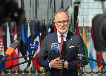 Archivo - El ministro de Defensa de Letonia, Andris SprudsAnna Ross/dpa - Archivo
