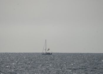 Imagen de archivo de una embarcación de la Global Sumud Flotilla cerca del puerto israelí de AsdodIlia  Yefimovich/dpa