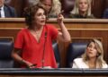 La vicepresidenta primera y ministra de Hacienda, María Jesús Montero.Eduardo Parra - Europa Press