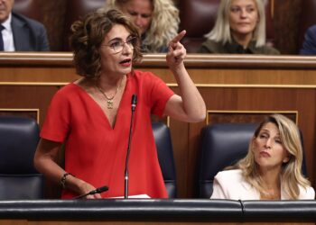 La vicepresidenta primera y ministra de Hacienda, María Jesús Montero.Eduardo Parra - Europa Press