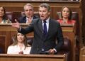 El presidente del Partido Popular, Alberto Núñez Feijóo, interviene durante una sesión de Control al Gobierno, en el Congreso de los Diputados, a 7 de octubre de 2025, en Madrid (España)Eduardo Parra - Europa Press