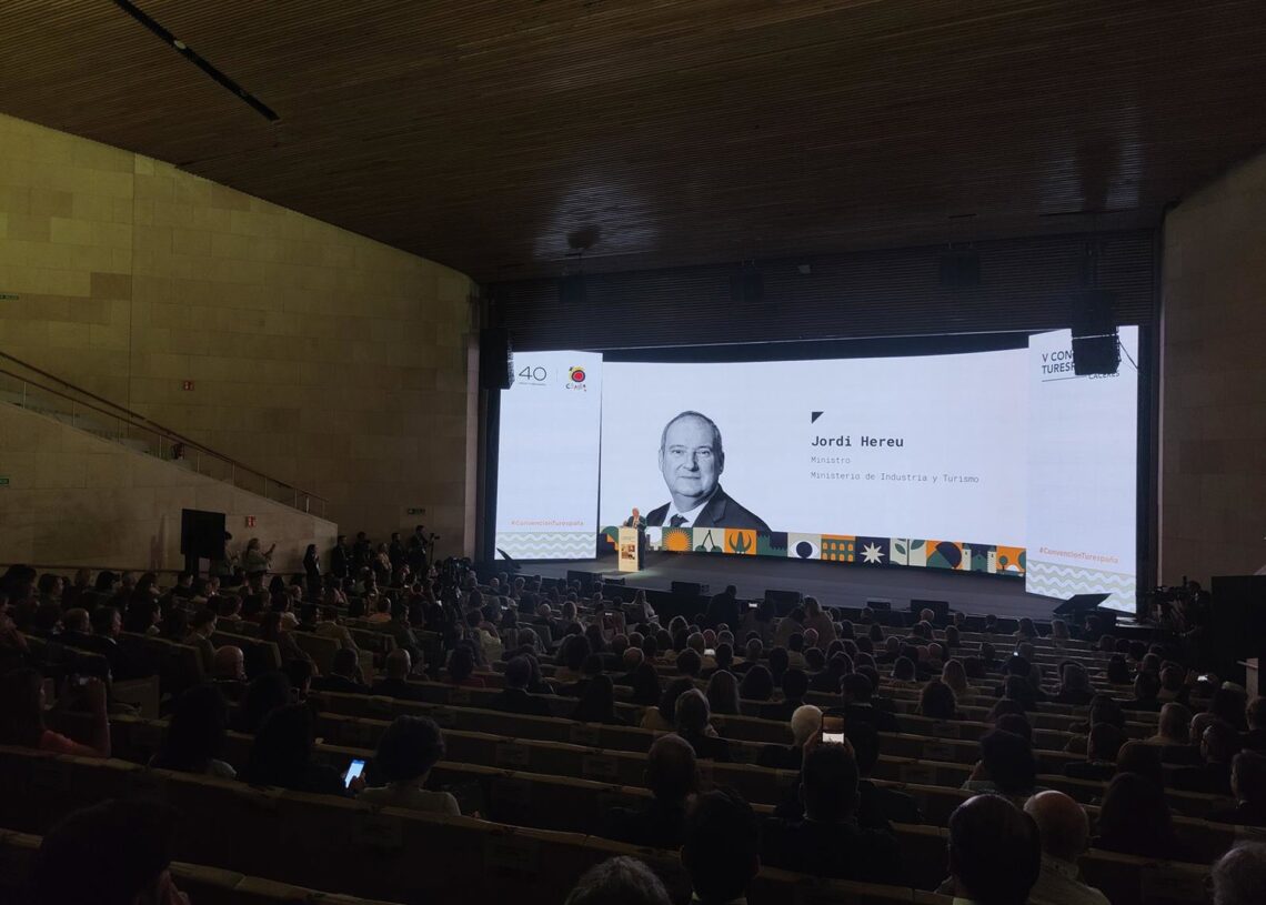 El ministro inaugura la V Convención de Turespaña que se celebra en Cáceres esta semana centrada en el turismo de experienciasEUROPA PRESS